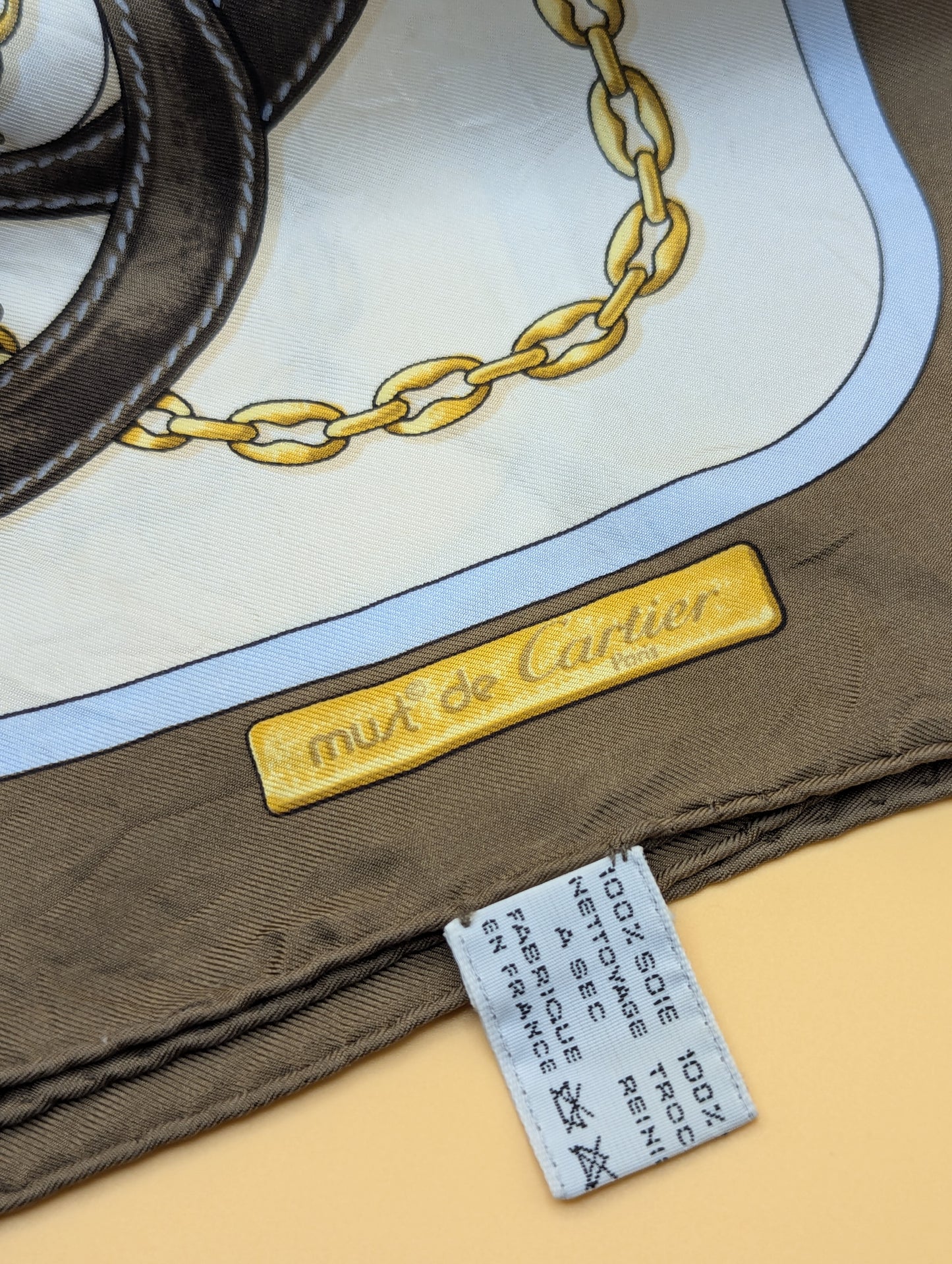 Must de Cartier Equestrian Silk Scarf