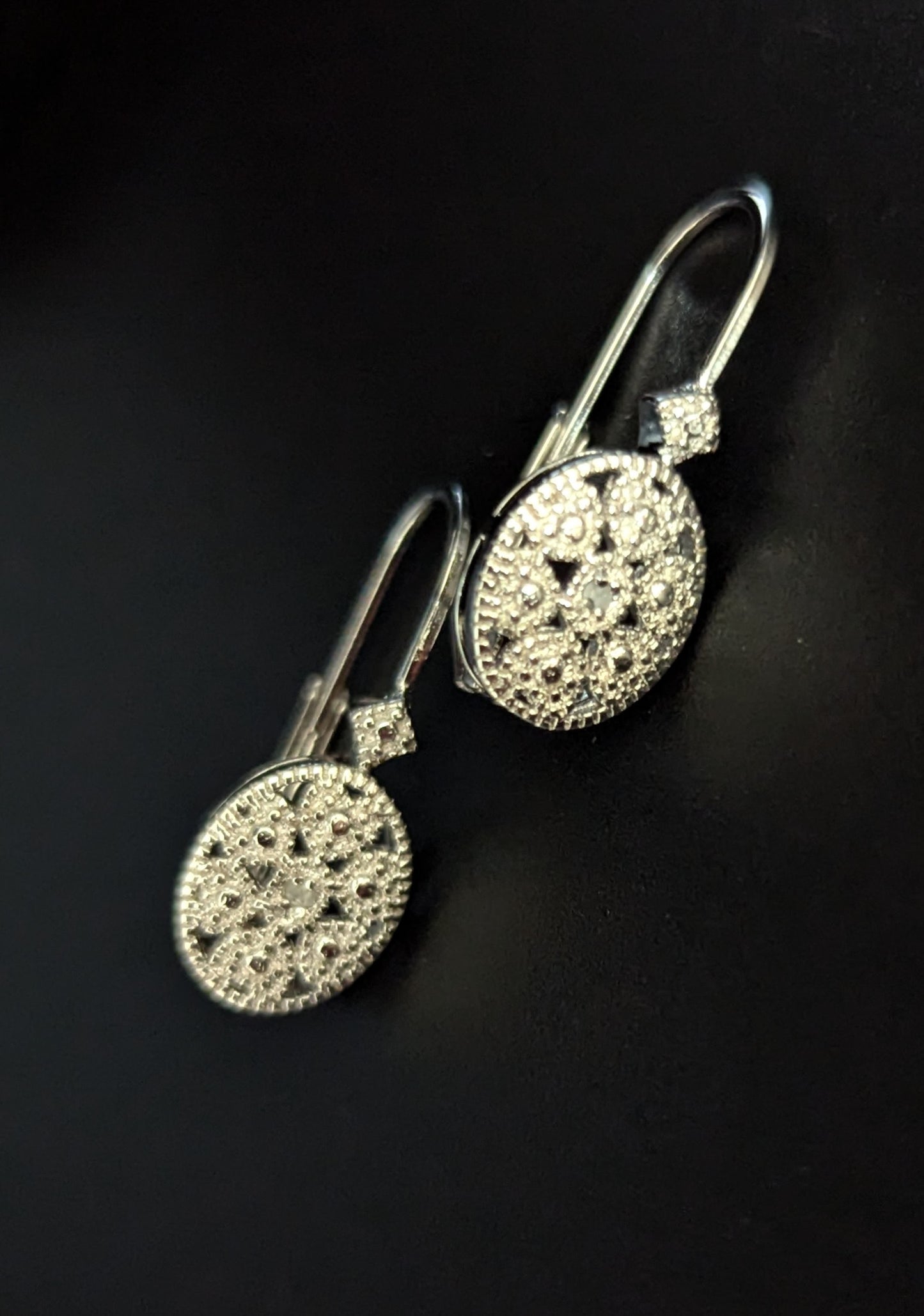 Silver Drop Earrings
