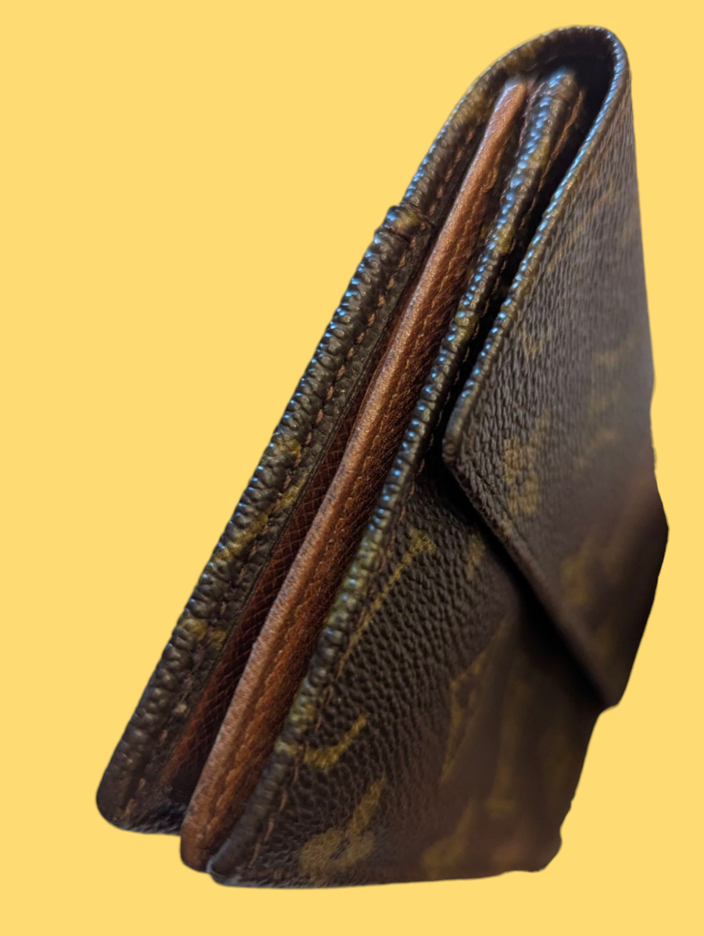 Louis Vuitton Vintage Rare Monogram Flap Wallet