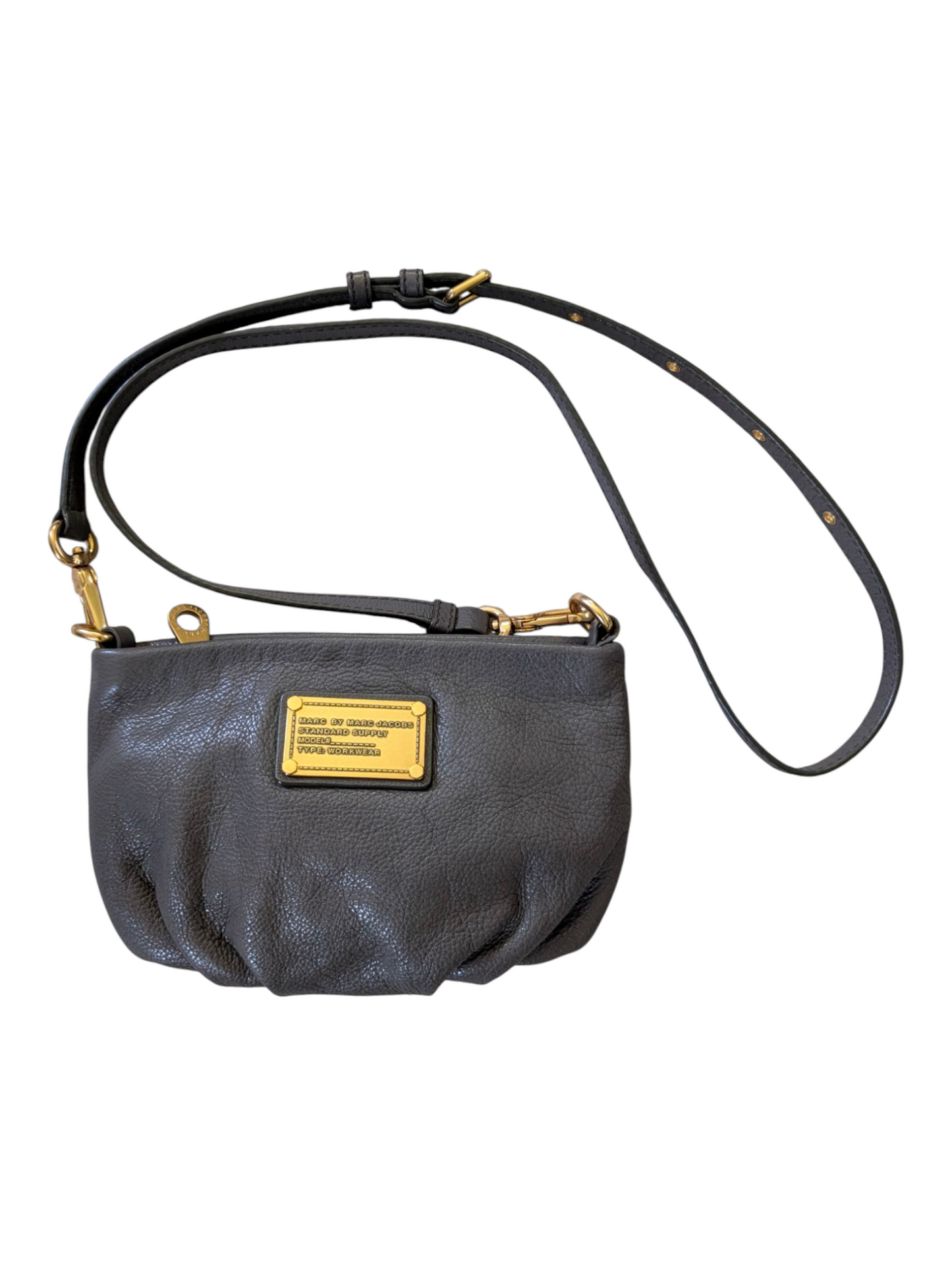 Marc by Marc Jacobs Q Percy Gray Crossbody Bag