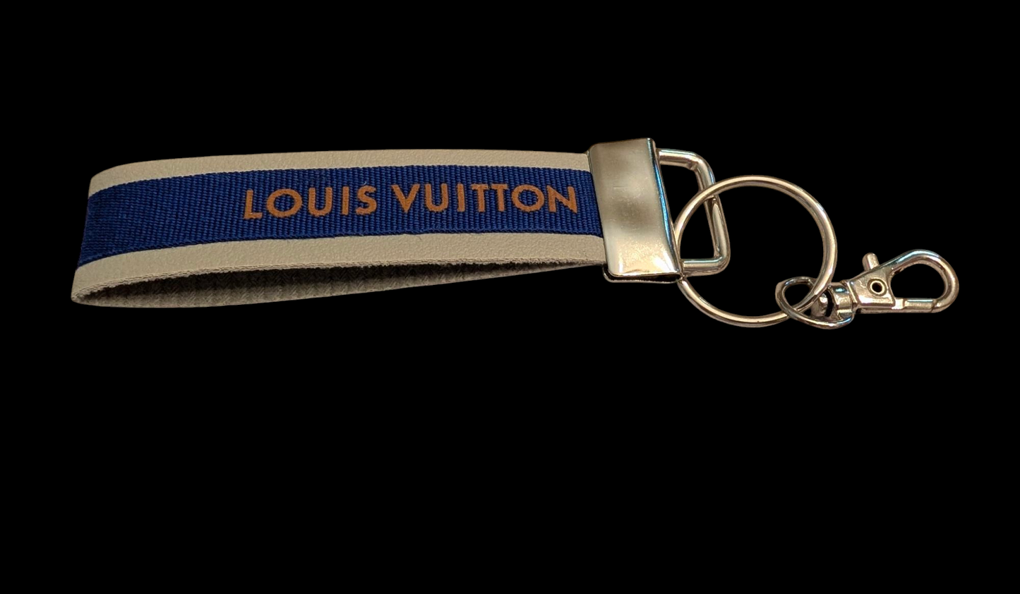 Louis Vuitton Upcycled Ribbon keychain