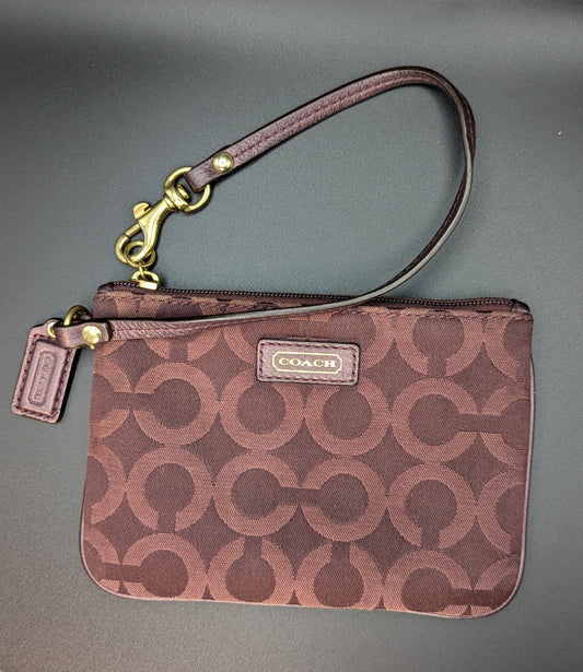 Coach Wristlet
