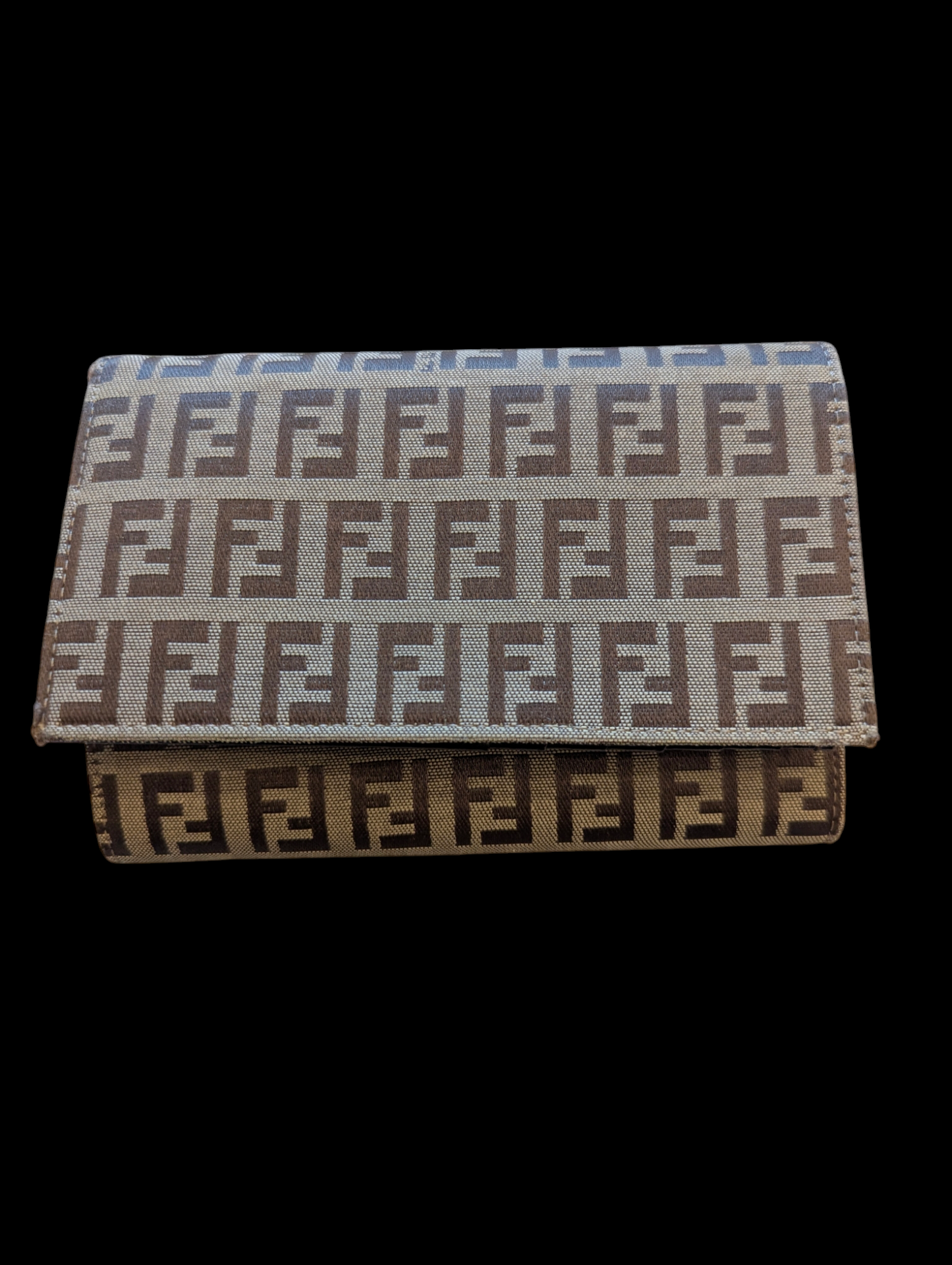Fendi Canvas Zucca Wallet