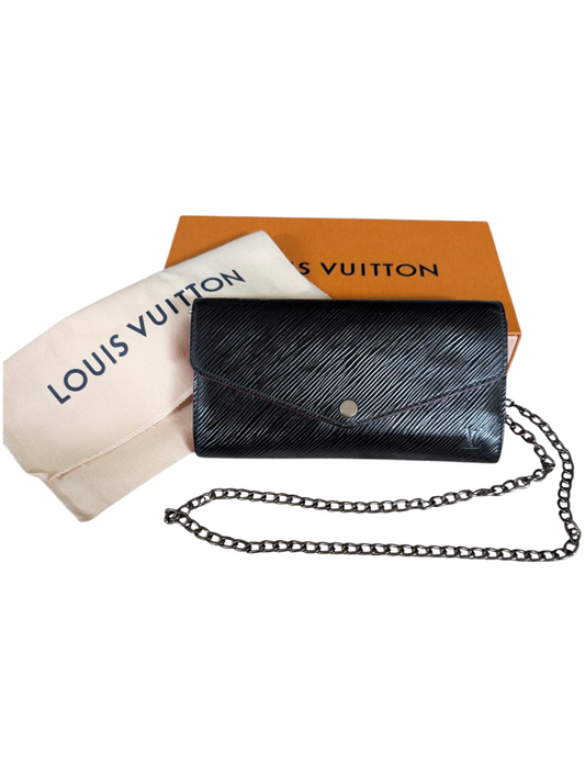 Black Epi Leather Wallet