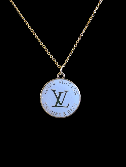 Louis Vuitton Lavender Upcycled Charm