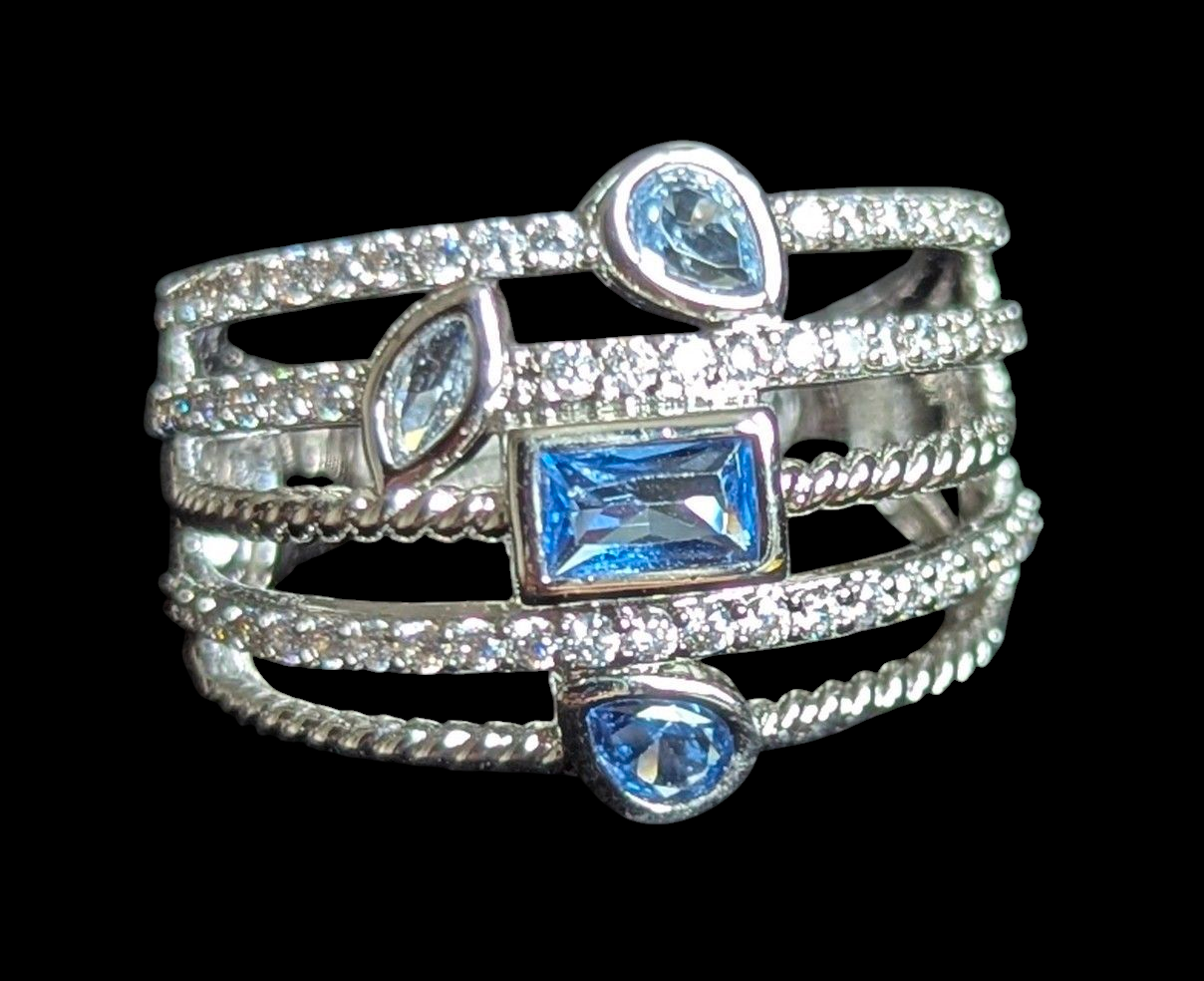 Blue Topaz Ring