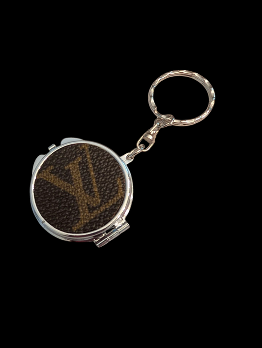 Louis Vuitton Upcycled Monogram Keychain Mirror